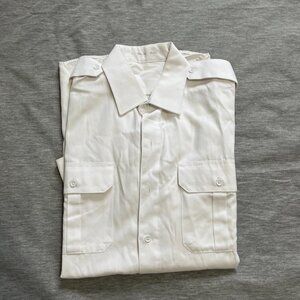 Supper White long sleeve shirt For Mans, Size 16 .5 -36 like new